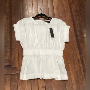 New with tags Marc by Marc Jacobs White Short Sleeve Blouse